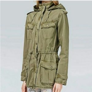 TALULA Aritzia Trooper Utility Military Style Jacket XS